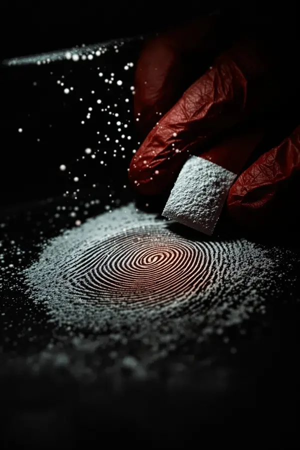 刑侦实录：一枚指纹破译的真相 封面
